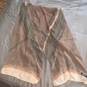 Ellen Tracy Silk Fashion Scarf